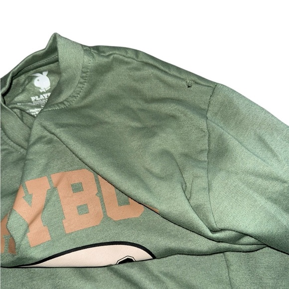 Playboy Green Sweatshirt - Picture 4 of 5